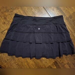 Women's lululemon athletica Black Skort  Size 10.